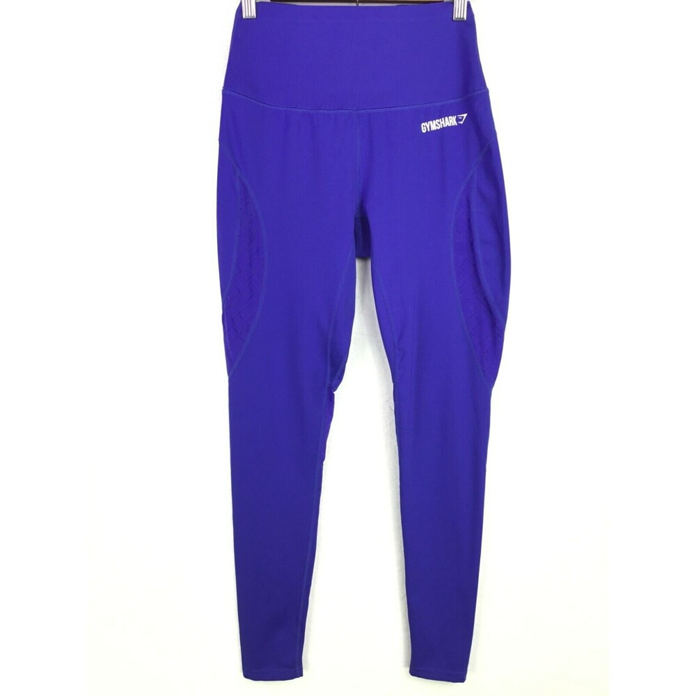 GYMSHARK Leggings Womens Size S Purple Full Length High Rise Workout Athletic